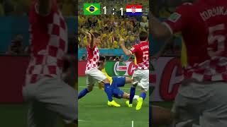 Brazil vs Croatia 2014 ⚽ | Brazil Fan lnnazim! #shorts