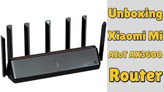 Unboxing Xiaomi MI AIoT AX3600 Router