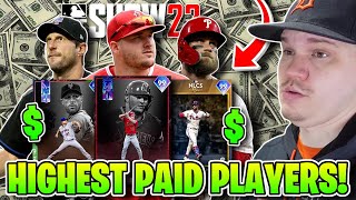 I USE THE HIGHEST PAID PLAYER AT EACH POSITION! - MLB The Show 22 - Diamond Dynasty