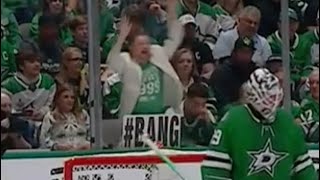 This Dallas Stars fan was bananas