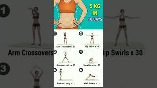 Full Body Fat Burning Workout at for women to lose belly fat at home #shorts #wowhealth #yoga #viral