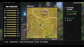 ESO: Treasure Hunter Grahtwood Treasure Map V