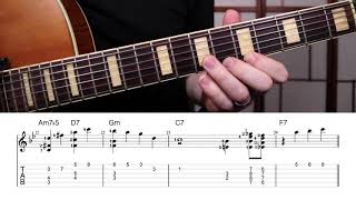 There Is No Greater Love - Chord Melody Arrangement - Jazz Guitar Lesson