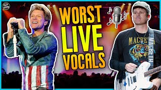 Rockstar Vocalists Who *Kinda Suck* Live