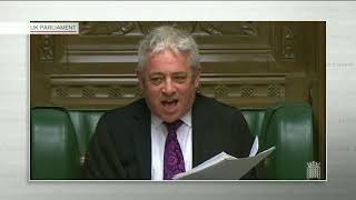 John Bercow   ORDER!