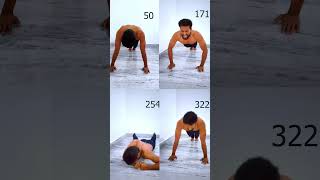 1st attempt 342 real pushups challenge