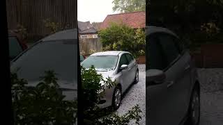 Crazy storm - Princes Risborough, UK May 2018