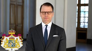 Prins Daniel talade vid digital polisexamensceremoni