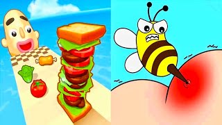 Help Me Tricky Puzzle vs Sandwich Runner - All Levels Gameplay Android , iOS - 2024 New Update