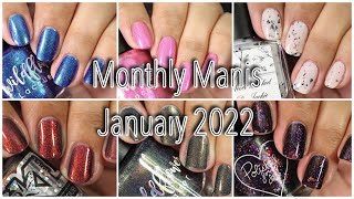 What I Wore || Monthly Manis January 2022