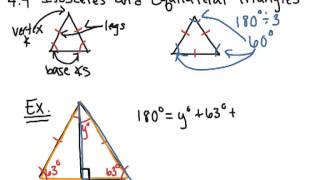 How to Math: 4.4 Isosceles and Equilateral Triangles