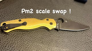 How to swap scales on a paramilitary 2 !