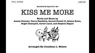 KISS ME MORE - (Band Arrangement) #dojacat #arrangeme #halleonard