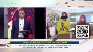 Servicio test Covid-19 a domicilio de Arpa Médica en RTVE  | Arpa Médica