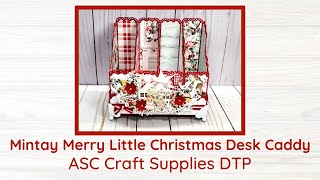 Mintay Merry Little Christmas  Desk Caddy   ASC Craft Supplies DTP