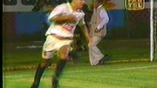 Gol de Roberto Martinez Clásico Universitario vs al [1-0] Clasificación Libertadores 1995