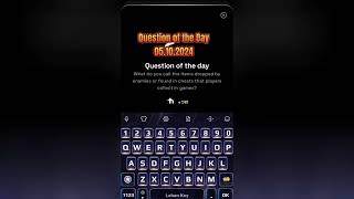 Dropee Question of the day 05.10.2024