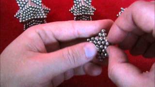 Solid stellated cuboctahedra, Ningboballs, magnets tutorial