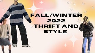 Fall/Winter 2022 Thrift Try-On And Style | Streetwear | Fashion | Thrift Haul |