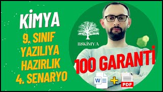 Kimya 9. Sınıf 1. Dönem 1. Yazılıya Hazırlık - 4. Senaryo