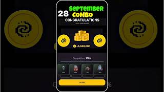 Pixel Tap Pixelverse : 28 September Daily Combo | Pixelverse Daily Combo Today