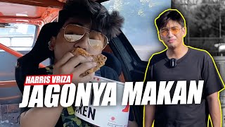 CHALLENGE MAKAN SAMBIL DRIFTING | NGANTRI BARIS  BARENG HARRIS VRIZA