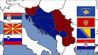 Serbia & North Macedonia & Slovenia vs Croatia & Bosnia & Kosovo & Montenegro