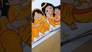 Mere Ram Aayenge Maa Sita Sang Layenge ❤️🙏 @creativeartistshraddha #shorts #youtubeshorts #drawing