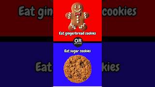 Christmas Treats Showdown: Would You Rather Eat Gingerbread or Sugar Cookies? 🎄🍪