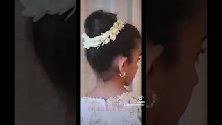 hair/bun crown @ Daisy's Flower Boutique Surrey BC