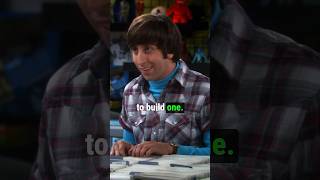 Howard - To build one | TBBT S03E07 #shorts