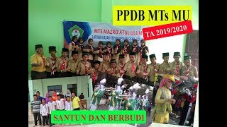 PPDB MTS MASRO'ATUL ULUM (MENIT KE-3 ADA DRUMBAND KECE)