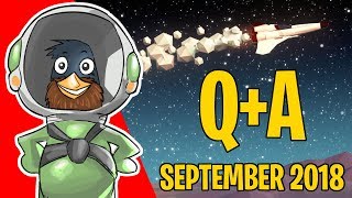 "Is your name really Beardy?" | Q+A September 2018