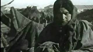 1944 Gypsies Back from Deportation Filmed by the Russians