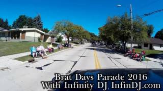 Sheboygan Brat Days 2016 Parade Timelapse www.InfinDJ.com www.InfinityVideoPros.com