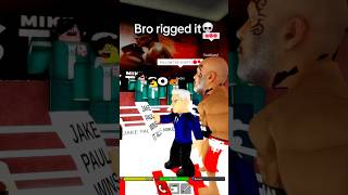 MIKE TYSON VS JAKE PAUL IN ROBLOX💀🥊🔥#shorts #roblox #meme #boxing #robloxmemes #funny #miketyson