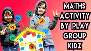 Math Activity by Play Group Kids || The keystone school Kohat || #preprimaryschool