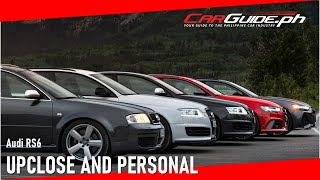 Upclose And Personal With The Audi RS6 Generations | CarGuide.PH