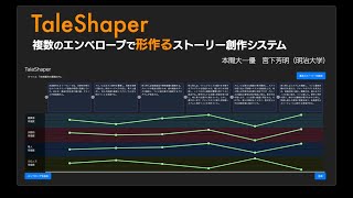 TaleShaper:複数のエンベロープで形作るストーリー創作システム