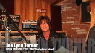 Joe Lynn Turner's interview - BEAT Radio (ROCK FOR SOUL 2017, EN)