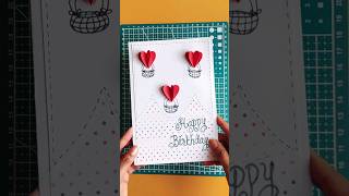 DIY - Beautiful Birthday Card  | Handmade greeting card ideas #shorts #diy #craft