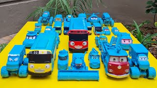 Clean up muddy minicars & disney car convoys! Play in the garden