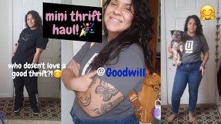 mini thrift haul 💃 | Retail Therapy 6 weeks post partum ft mf diaper bag