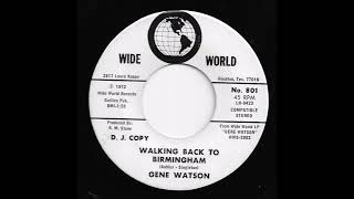 Gene Watson - Walking Back To Birmingham