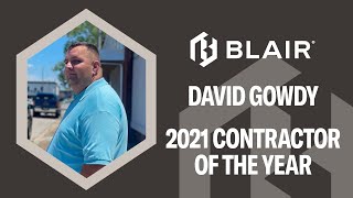 David G.- Blair Contractor of the Year 2021