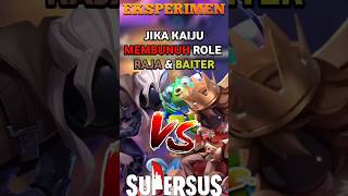 Eksperimen Jika Kaiju membunuh Raja & Baiter di Game Super Sus #shorts #supersus