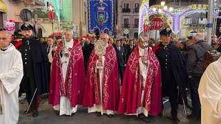 Festa di S. Barbara ‘23 - Paternò (CT). Processione delle Reliquie e “SVELATA”