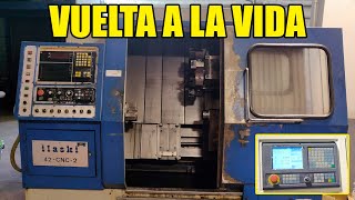 RETROFIT Torno CNC  I 🔩 😲 | Restauración y Modernización Maquina Herramienta | #cnc #torno #retrofit