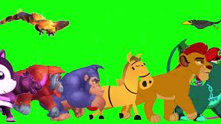 animal running green screen stampede green screen animals stampede crossover jungle animal  🐅