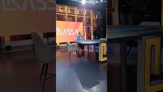 In de studio van Kassa! En de groeten aan......?